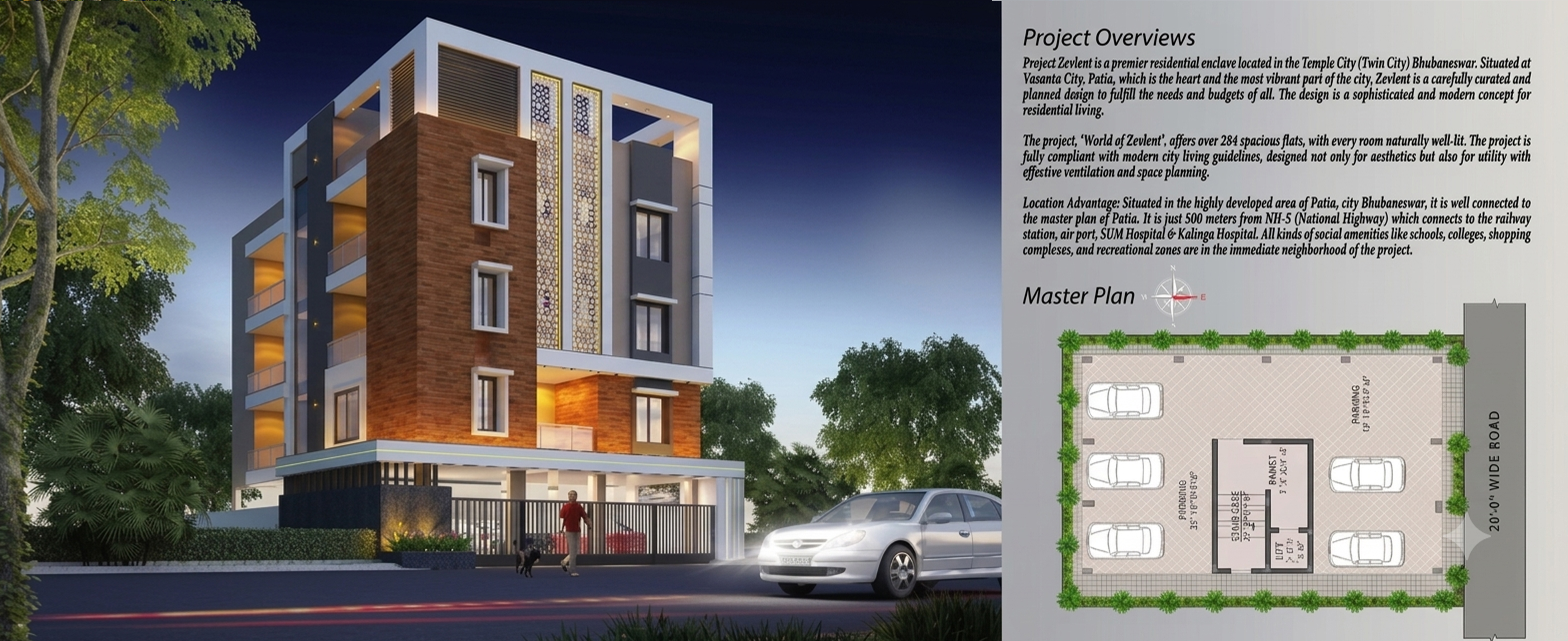 Harish Enclave Brochure Page 2